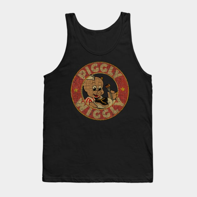 Vintage Piggly The Meat Tank Top by misuwaoda